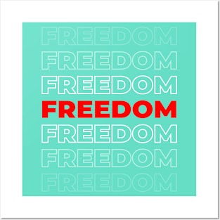 Freedom Posters and Art